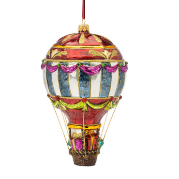 Balão com Presentes Ouro 24k 17cm