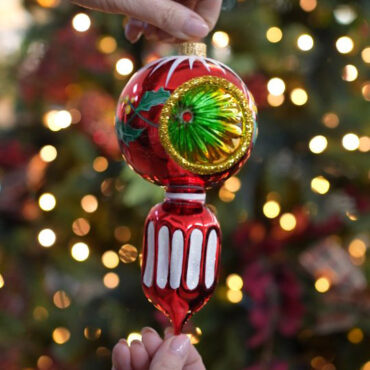 Pingente Vintage Holly Red 19cm