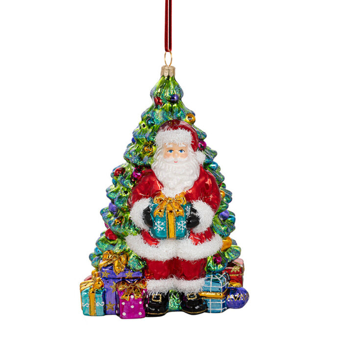 Com os Melhores Desejos do Papai Noel 17,6cm