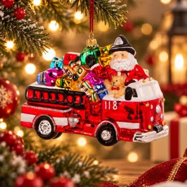 Caminhão de bombeiros 16cm