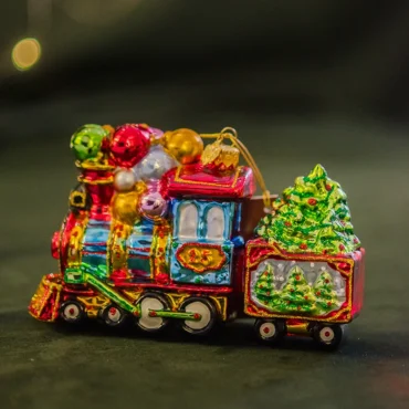 Locomotiva com vagão 15,5cm