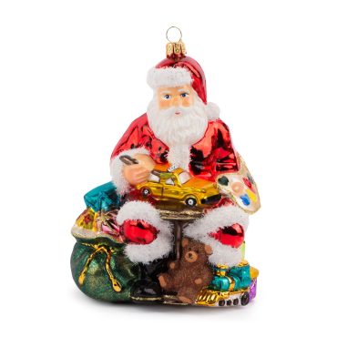 Papai Noel com brinquedos