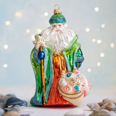 Papai Noel netuno 18,5cm