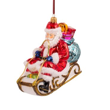 Papai Noel no trenó