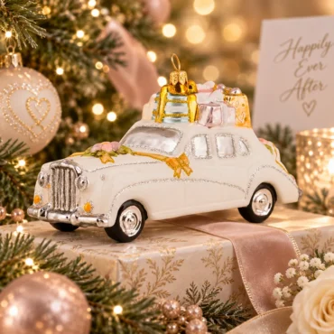 Carro de casamento 16cm