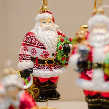 Papai Noel padeiro 18cm