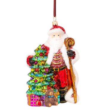 Papai Noel tradicional 18cm