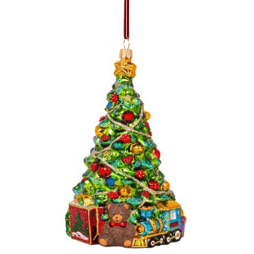 Árvore de Natal tradicional 17cm