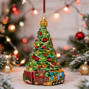 Árvore de Natal tradicional 17cm