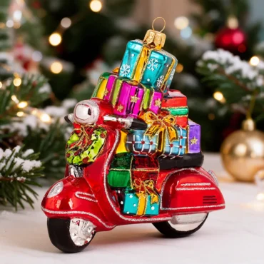 Scooter com presentes 15cm